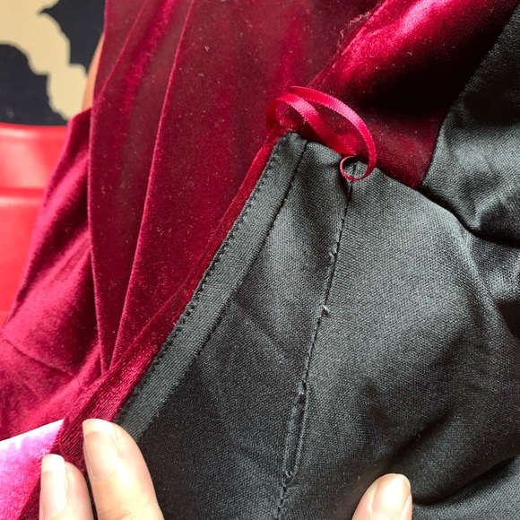 Topshop x Halpern Velvet Twist Dress US12 - Picture 7 of 11